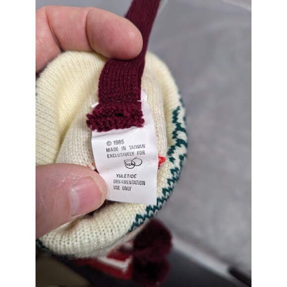 Yuletide Dept 56 Christmas Stockings Babes In Toyland/Silver Bells Lg Pair 24" - Picture 8 of 8